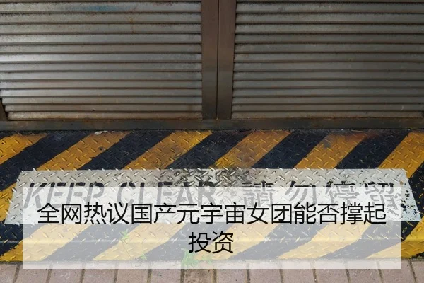全网热议国产元宇宙女团能否撑起投资